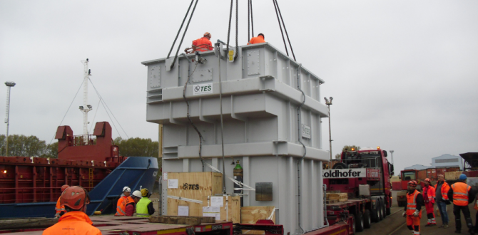 Fortune Handle Transport of 120tn Transformer in Italy