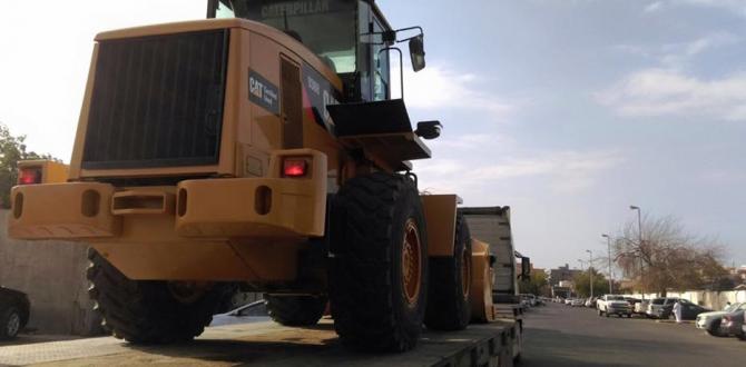 Paragon Saudi Services Move 38 CAT Diggers to Jordan