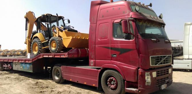 Paragon Saudi Services Move 38 CAT Diggers to Jordan