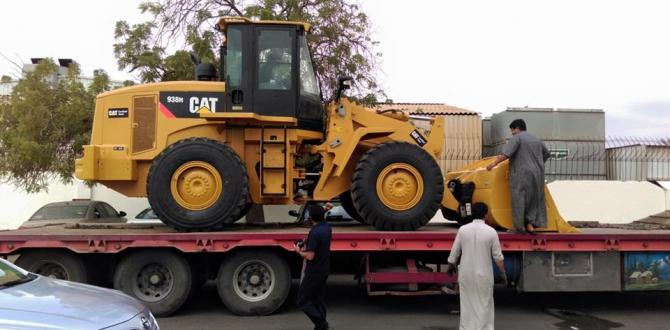 Paragon Saudi Services Move 38 CAT Diggers to Jordan