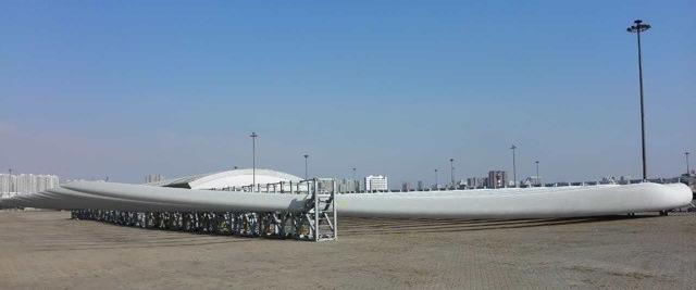 Procam Logistics Moves 24 Windmill Blades from China to India