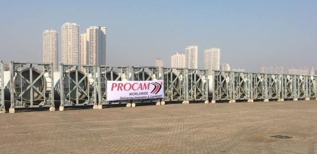 Procam Logistics Moves 24 Windmill Blades from China to India