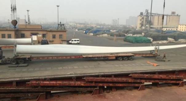 Procam Logistics Moves 24 Windmill Blades from China to India