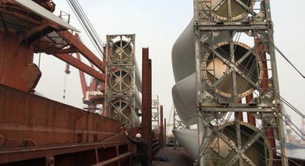 Procam Logistics Moves 24 Windmill Blades from China to India