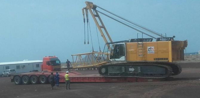 Paragon Handle Transportation of Liebherr Crane from Saudi Arabia to Dubai