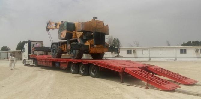 Paragon Saudi Services Transport More Cranes to Italy