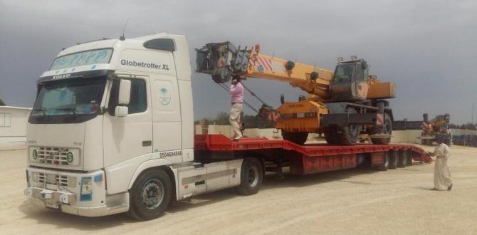 Paragon Saudi Services Transport More Cranes to Italy