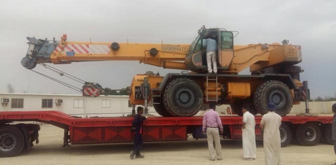 Paragon Saudi Services Transport More Cranes to Italy