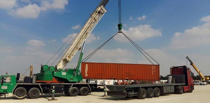 Paragon Saudi Services Transport More Cranes to Italy