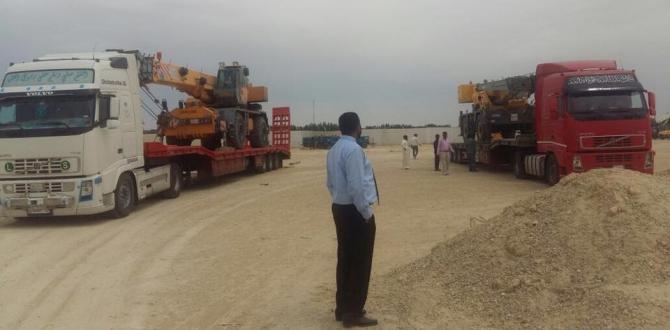 Paragon Saudi Services Transport More Cranes to Italy