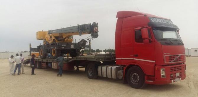 Paragon Saudi Services Transport More Cranes to Italy