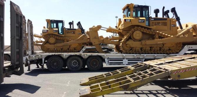 Paragon Saudi Services Handle Move of 22 CAT Diggers to Jordan