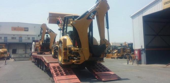 Paragon Saudi Services Handle Move of 22 CAT Diggers to Jordan