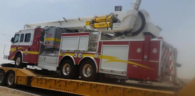 Paragon Successfully Move Fire Trucks in Saudi Arabia