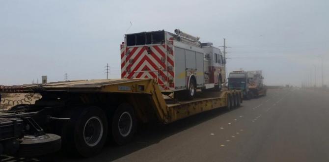 Paragon Successfully Move Fire Trucks in Saudi Arabia