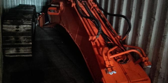 Titan Handle Transport of Hitachi 450 Excavator