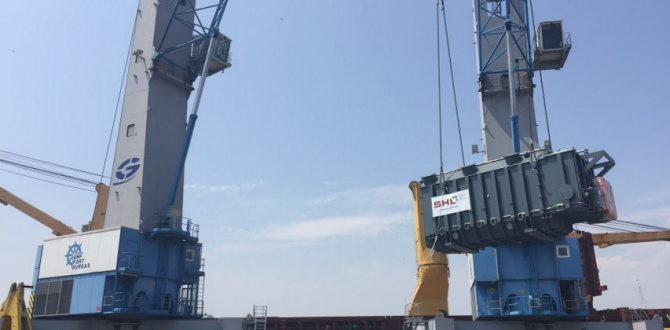 Glogos Handle 784tn Shipment for Power & Energy Project