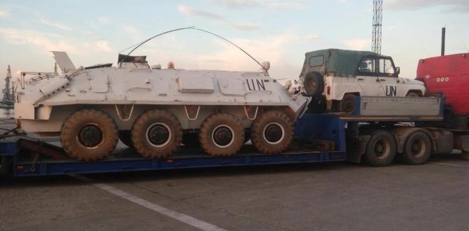 Farcont Finish Delivery of UN Military Vehicles & Equipment in Ukraine