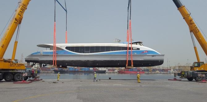 WSS UAE Project Team Handles Passenger Ferry Boats in Dubai