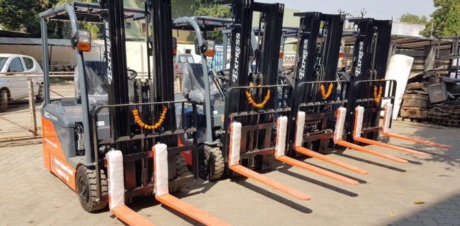 Express Global Logistics Going Green with Electric Forklifts