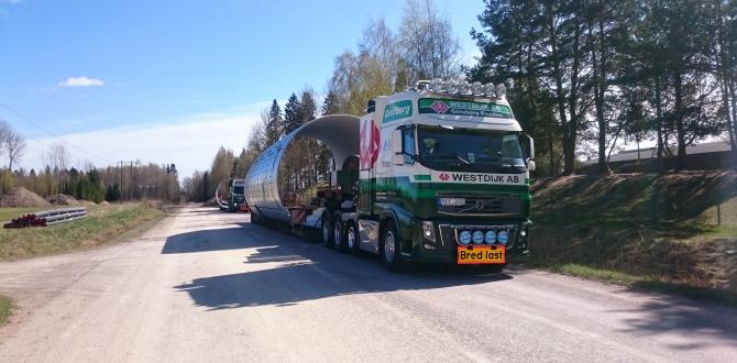 Experts in Heavy Haulage Transport - Westdijk Sweden AB