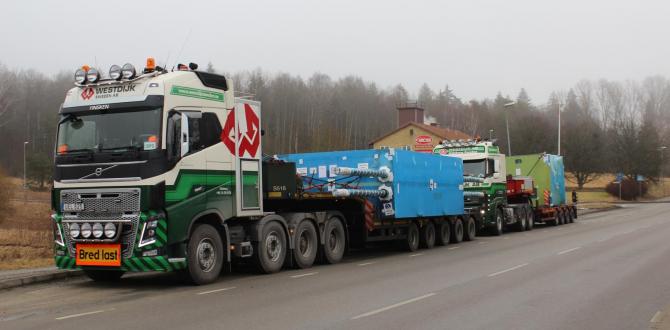 Experts in Heavy Haulage Transport - Westdijk Sweden AB