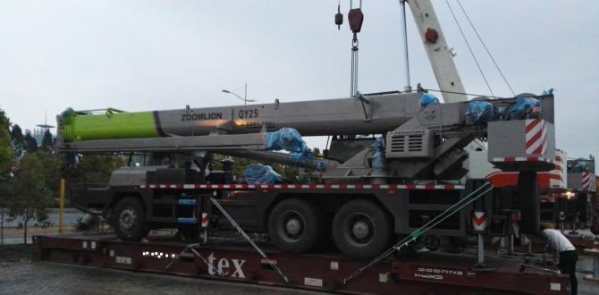 OLA Logistics Handle Oversized Transport of Truck Cranes