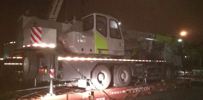 OLA Logistics Handle Oversized Transport of Truck Cranes