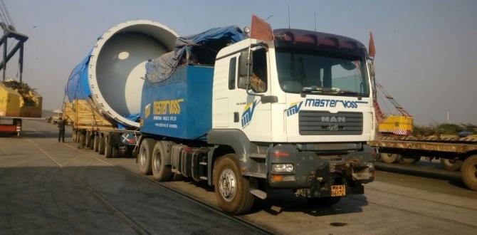 Express Global Logistics Deliver 6.2m High Cargo to Mumbai Port