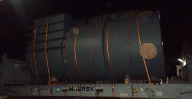 Vangard Logistics Handle Project Shipment of Large Boilers in India