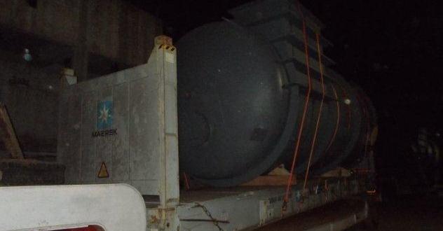 Vangard Logistics Handle Project Shipment of Large Boilers in India