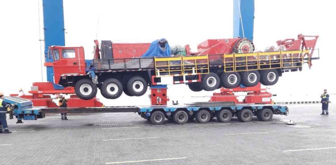 Farcont Complete Transportation of Dissembled Oil Rigs from China to Ukraine