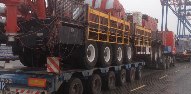 Farcont Complete Transportation of Dissembled Oil Rigs from China to Ukraine