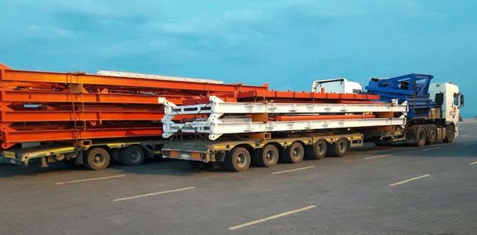 Farcont Complete Transportation of Dissembled Oil Rigs from China to Ukraine