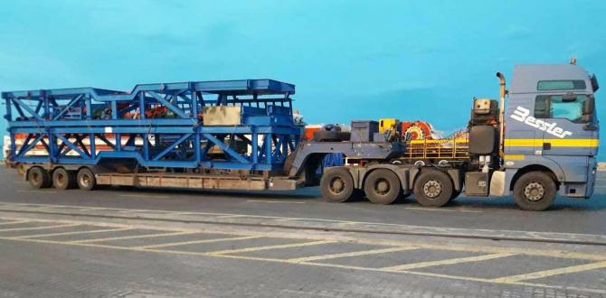 Farcont Complete Transportation of Dissembled Oil Rigs from China to Ukraine