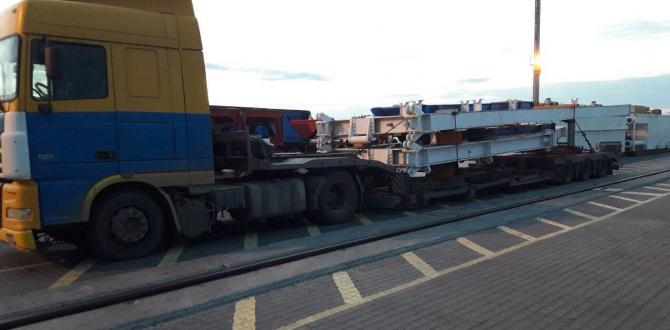 Farcont Complete Transportation of Dissembled Oil Rigs from China to Ukraine