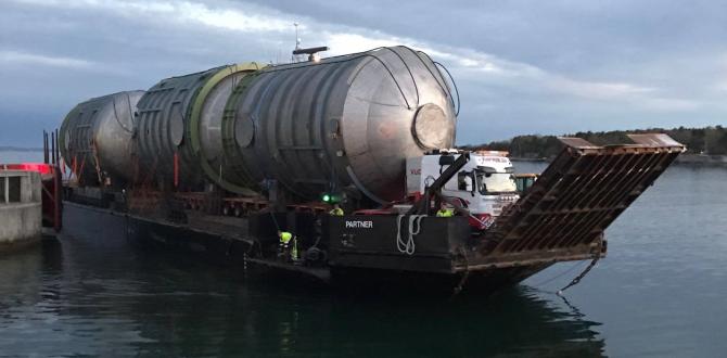 FREJA Successfully Handle Another Transport of Evaporation Units