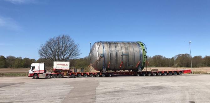 FREJA Successfully Handle Another Transport of Evaporation Units