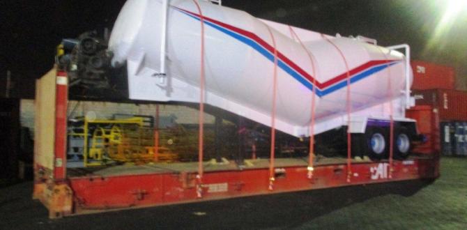 Vangard Logistics Handle Challenging Shipment of Bulk Tank
