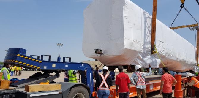 Railway Train Compartments Shipped from India to Mexico by Vangard