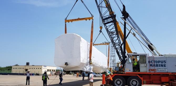 Railway Train Compartments Shipped from India to Mexico by Vangard