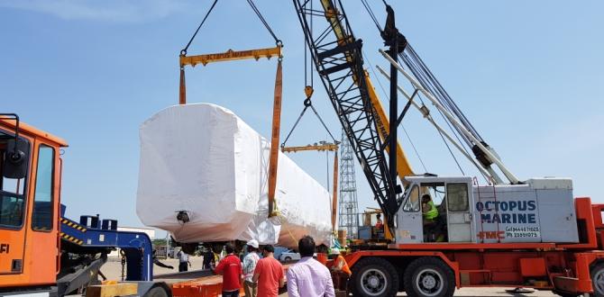 Railway Train Compartments Shipped from India to Mexico by Vangard