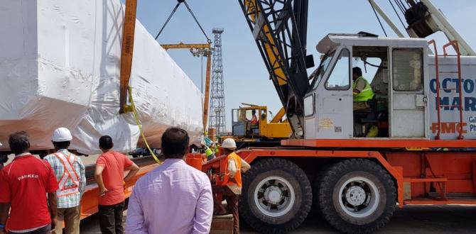 Railway Train Compartments Shipped from India to Mexico by Vangard