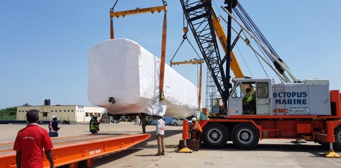 Railway Train Compartments Shipped from India to Mexico by Vangard