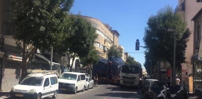 Kamor Logistics Delivering Tunnel Boring Machines to Tel Aviv