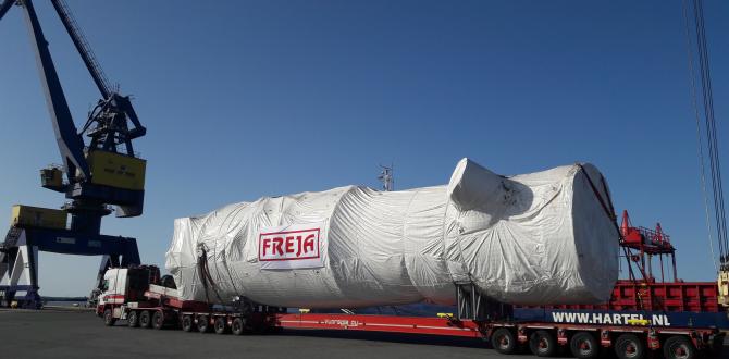 FREJA Handle Cargo for New Plant in Finland