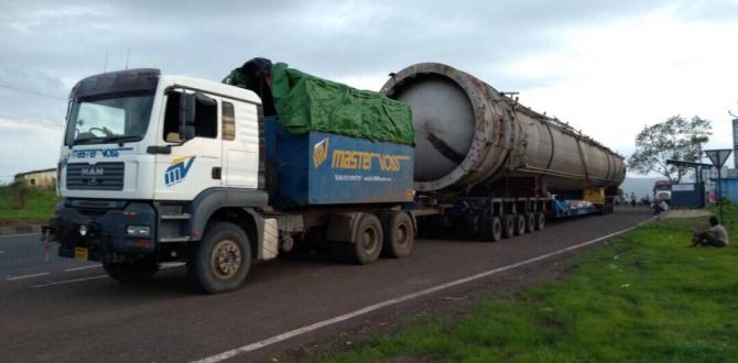 EXG Complete Transportation of Large Absorber in India