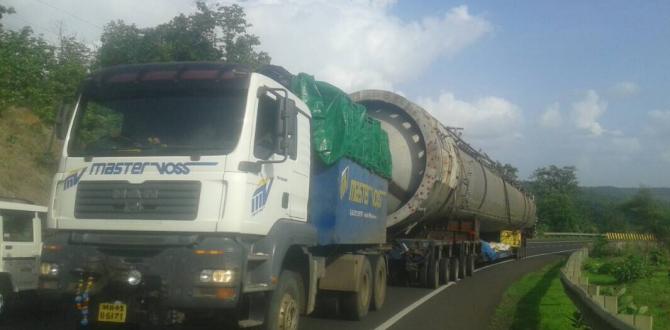 EXG Complete Transportation of Large Absorber in India