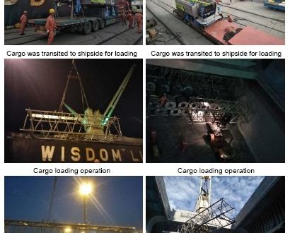 OLA Arrange Breakbulk Shipment of Crawler Crane