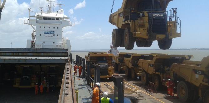 CTO do Brasil Ship Caterpillar Trucks to China